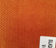 Портьера однотонная SILK DIAMOND, выс. 280 см красно-оранж