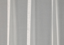 Тюль с выш. на франц. сетке, выс. 305 см, белый/серый