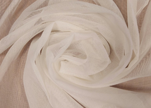 Тюль-жаккард с утяж., однотон. 